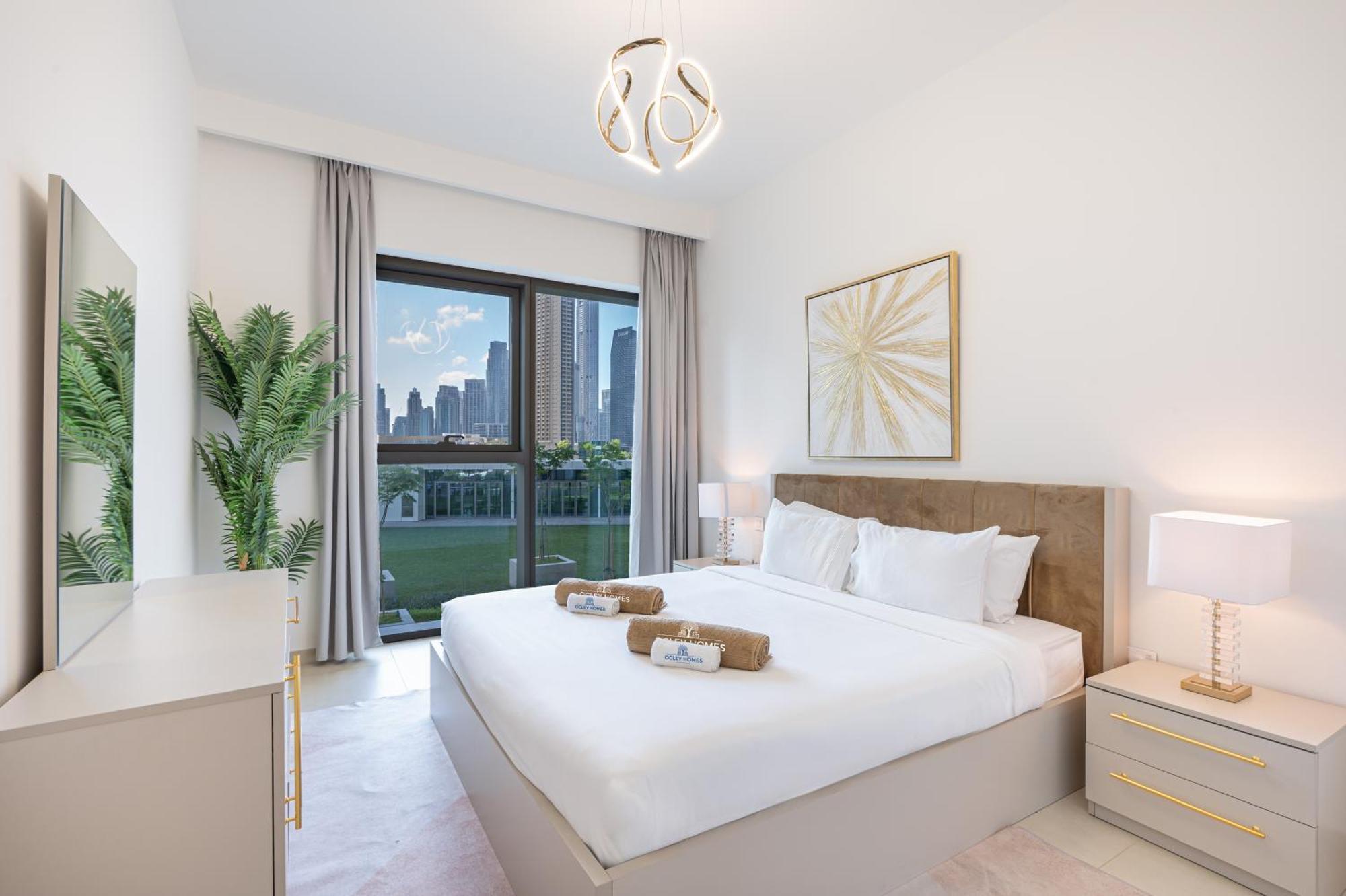 Apartment Beautiful With Full Burj View In Downtown