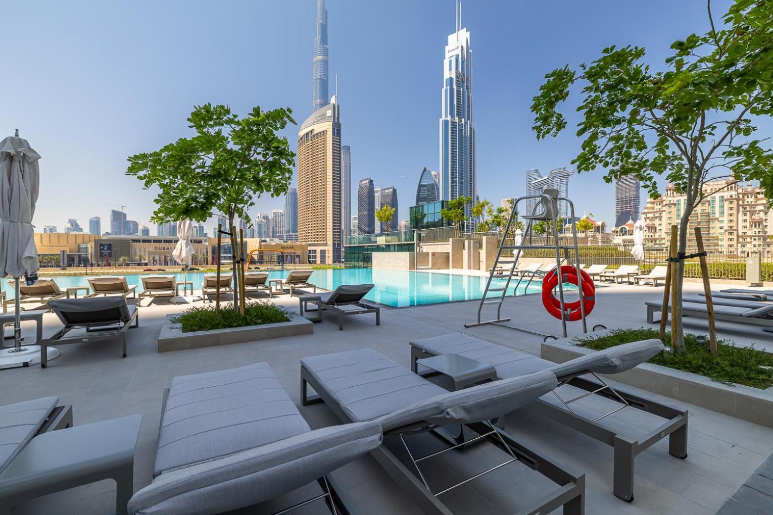Beautiful With Full Burj View In Downtown Apartment Dubai